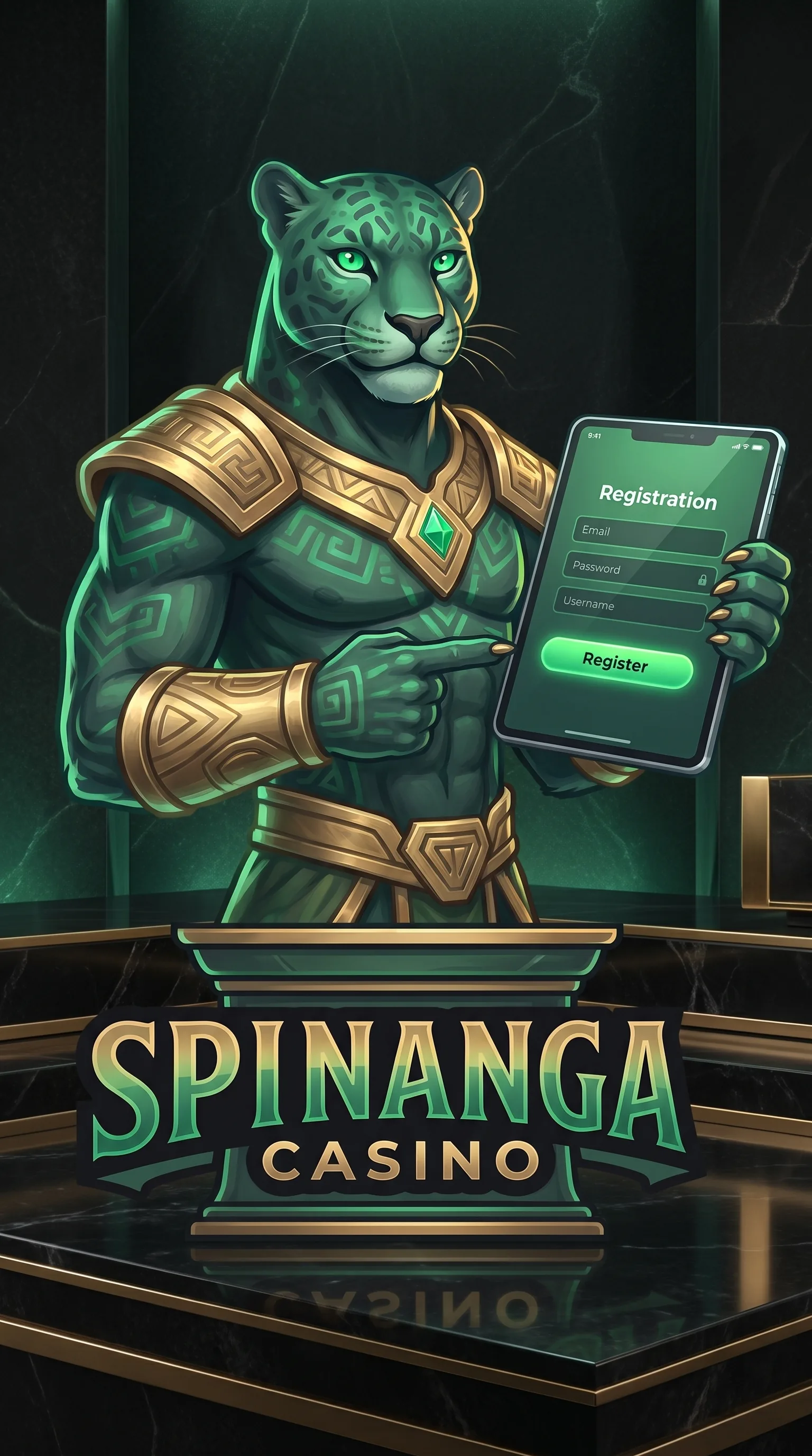 Spinanga account registration